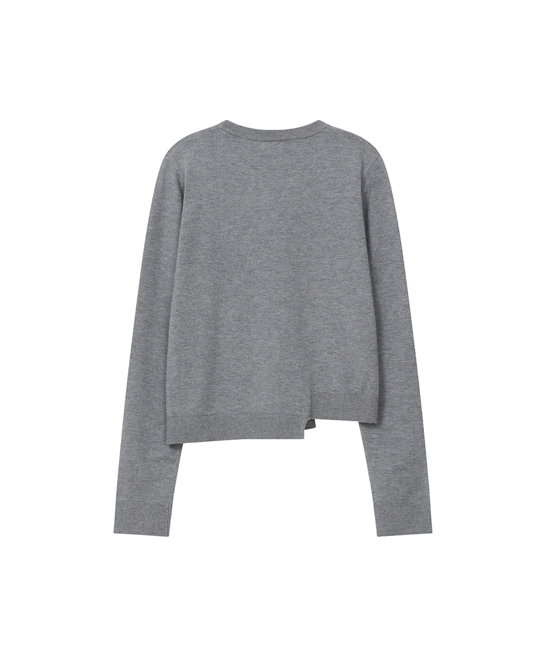 미세키서울 Origami pleats knit top GREY 상품 이미지 3