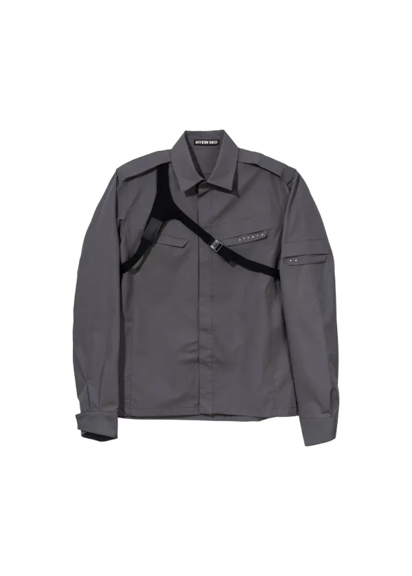 Biker Shirt w/ Shoulder Strap