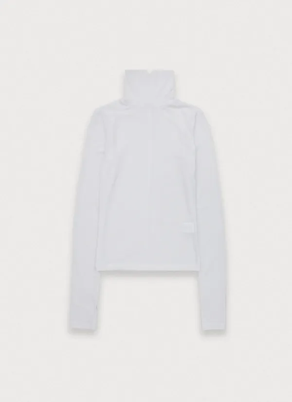 MODE TURTLENECK TEE - IVORY