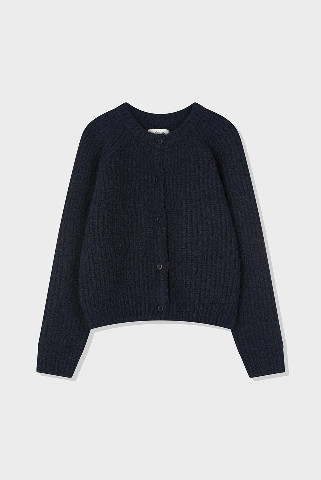 브렌다 브렌든 snug heavy cardigan - navy 상품 이미지 1