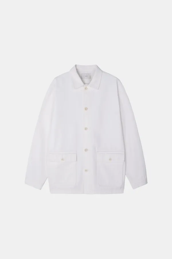Loom Work Jacket in White