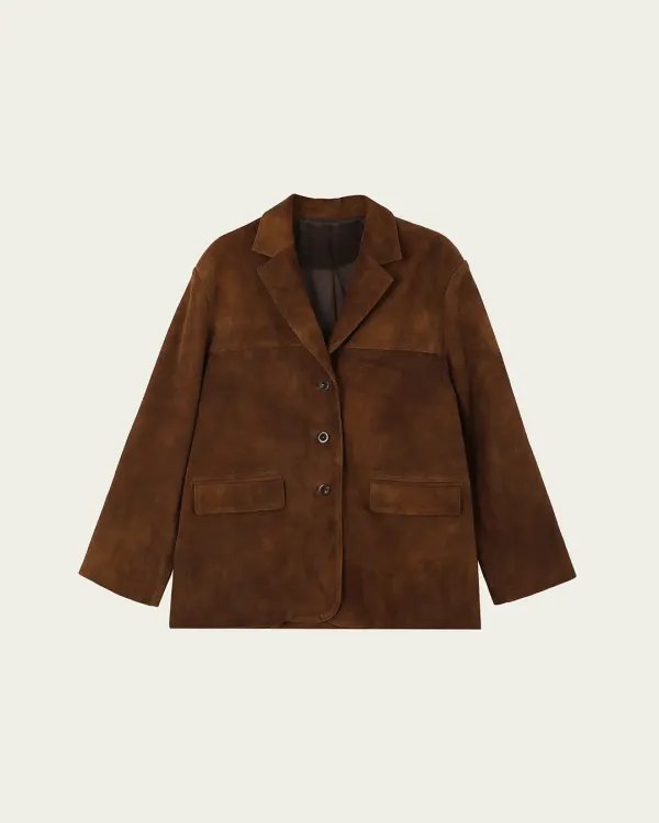 Tan Suede Coat