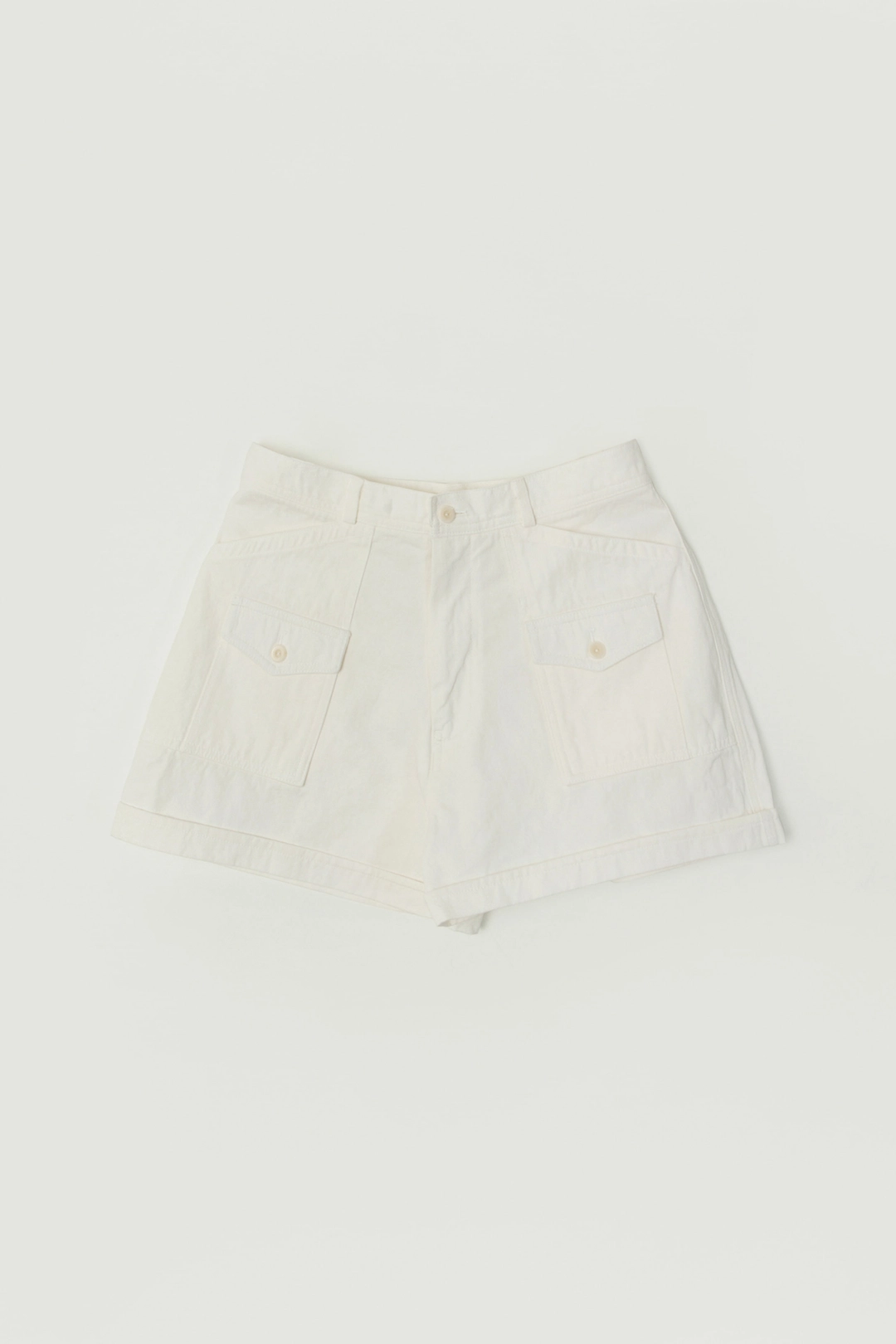 세이지먼트 BRIXEL COTTON HALF PANTS_IVORY 상품 이미지 1