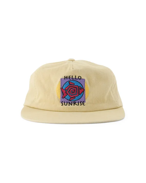 HS Fish Logo RX Fit 5P Cap_Light Yellow