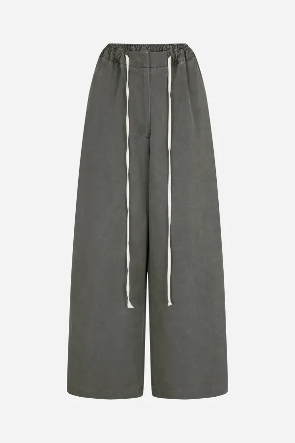 washed chino banding pants