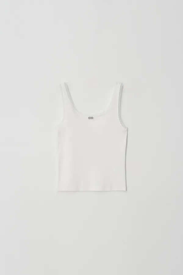 Lace Tank Top (white)