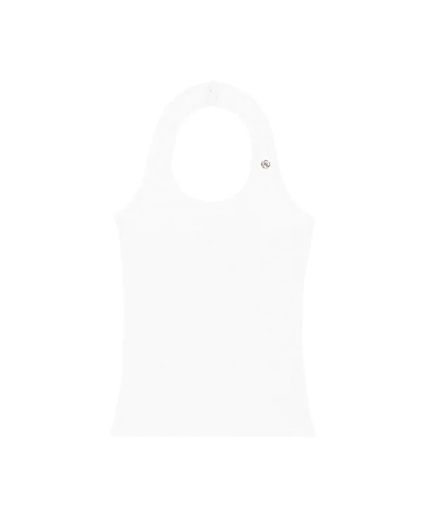 Soft Halter Sleeveless [Ivory]