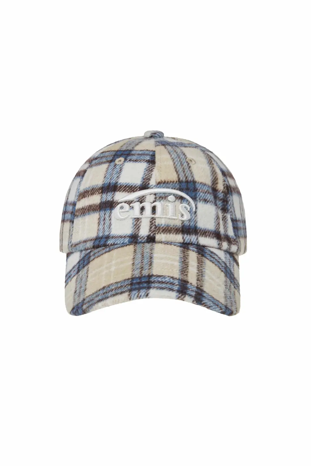 이미스 MULTI COLOR CHECK BALL CAP-BEIGE 상품 이미지 1