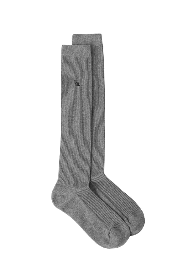 tht rib knee socks
