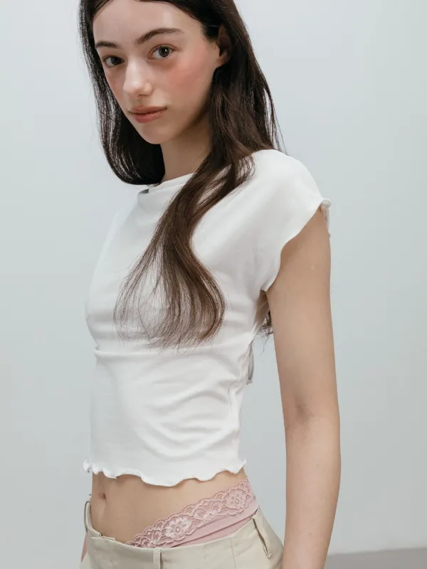 [5/29 예약배송] SOFT DRAPE T-SHIRT / WHITE
