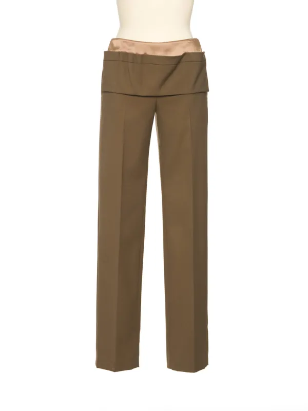 FW25 KHAKI FRONT POCKET PANTS