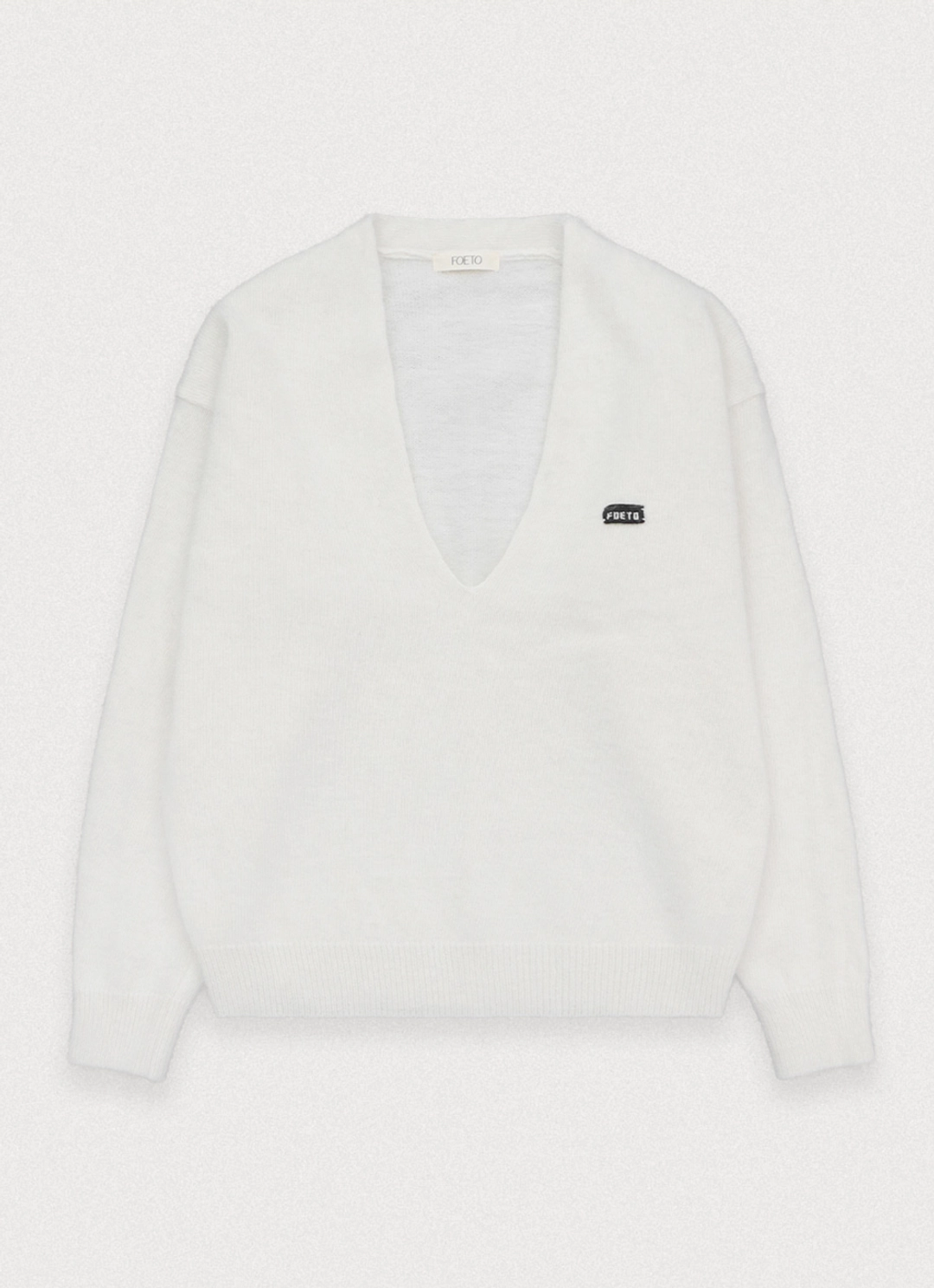 포에토 About deep angora knit - snow white 상품 이미지 1