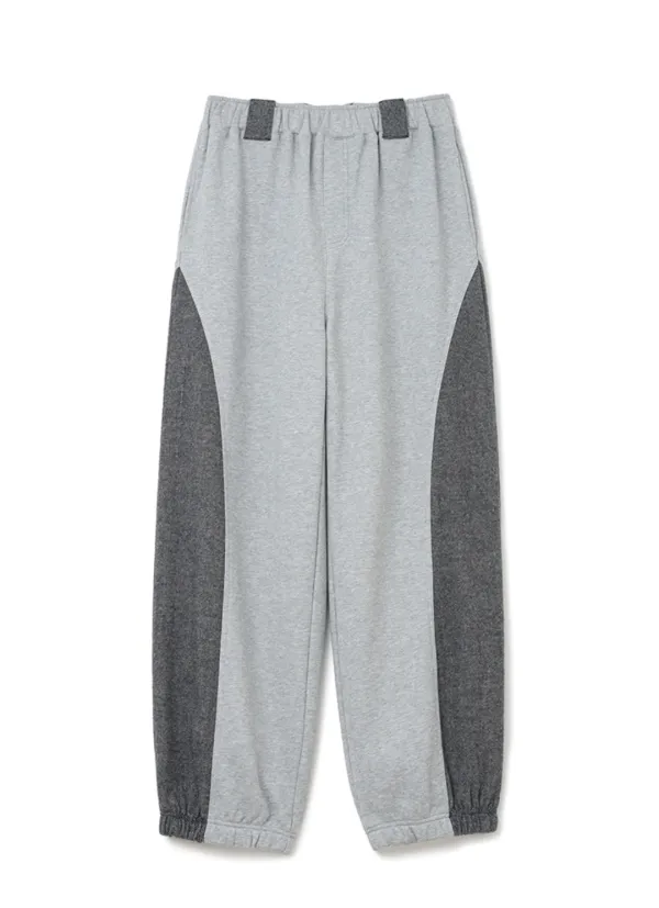 Color Side Sweatpants [Melange Gray]