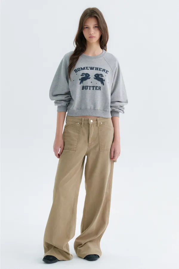 [Release] Vintage Rabbit Sweatshirt - Grey