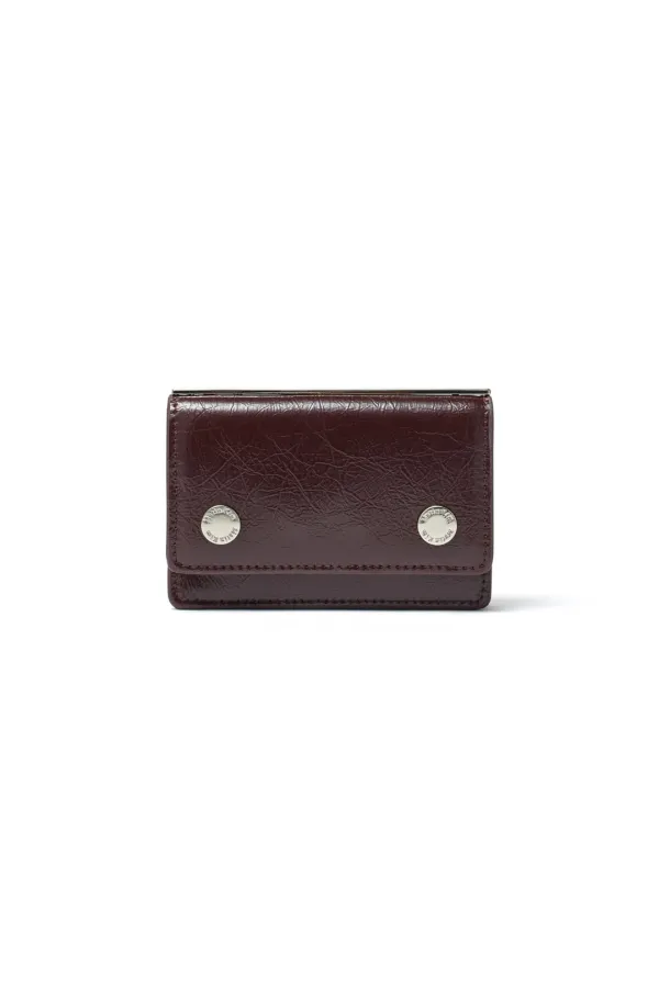 POCKETPACK ACCORDION WALLET IN BURGUNDY