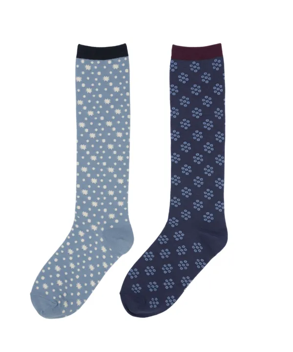 DUAL PATTERN SOCKS MULTI