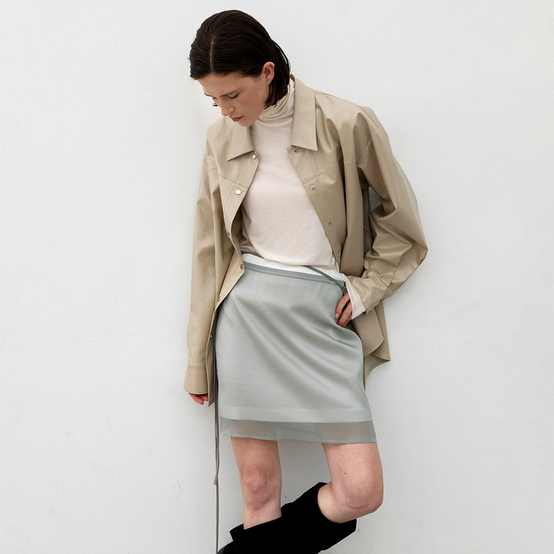 아뜰리에 나인 (SK-5056)DORIS SHEER LAYERED SKIRT 상품 이미지 1