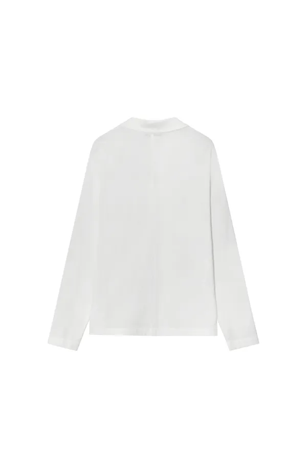 SOFT JERSEY SHIRT [WHITE]