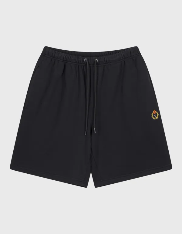 CREST WASHED 331 SHORTS / Black