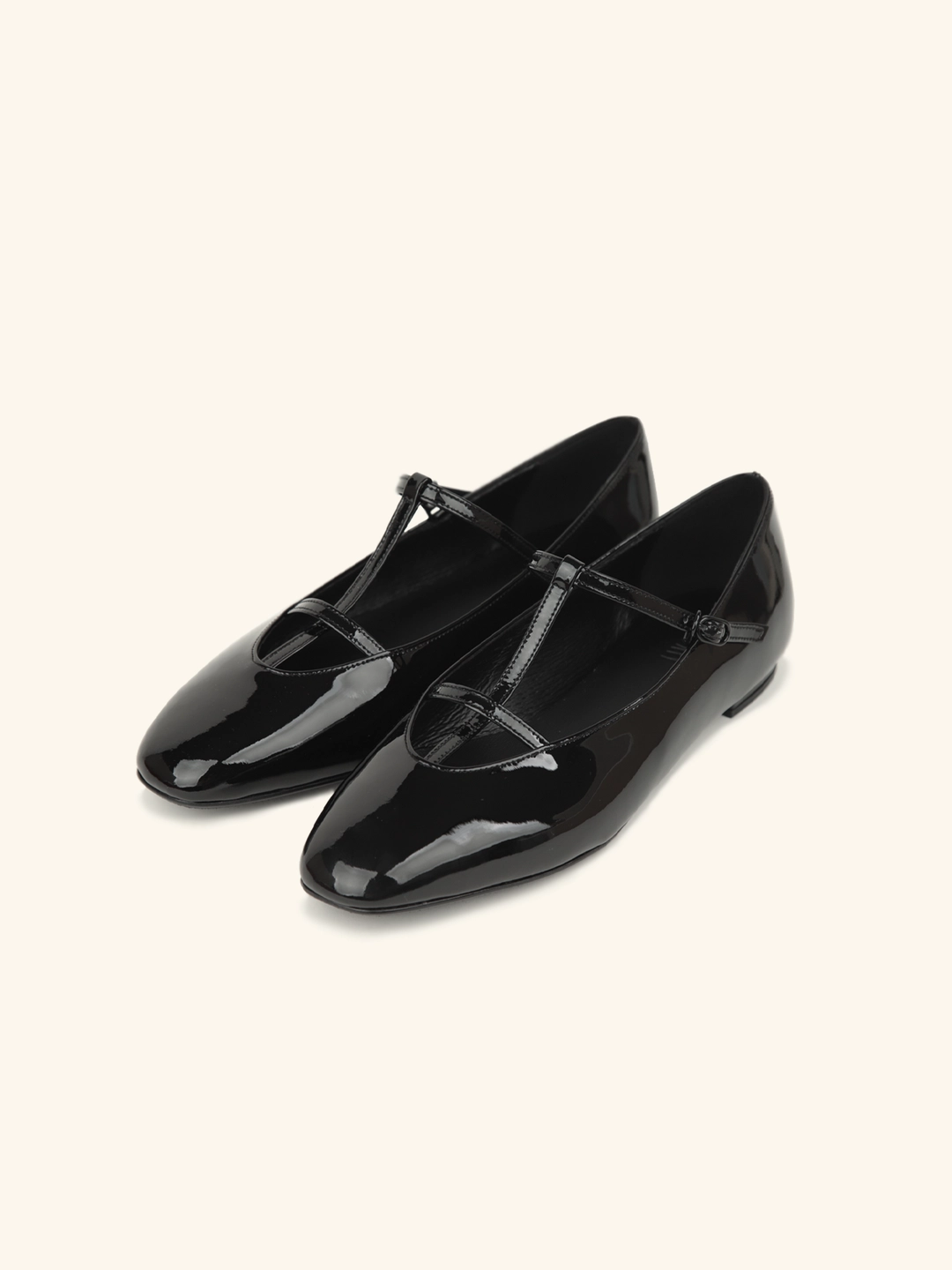 러브듀이 SILHOUETTE maryjane (round toe) / 블랙페이턴트 상품 이미지 3