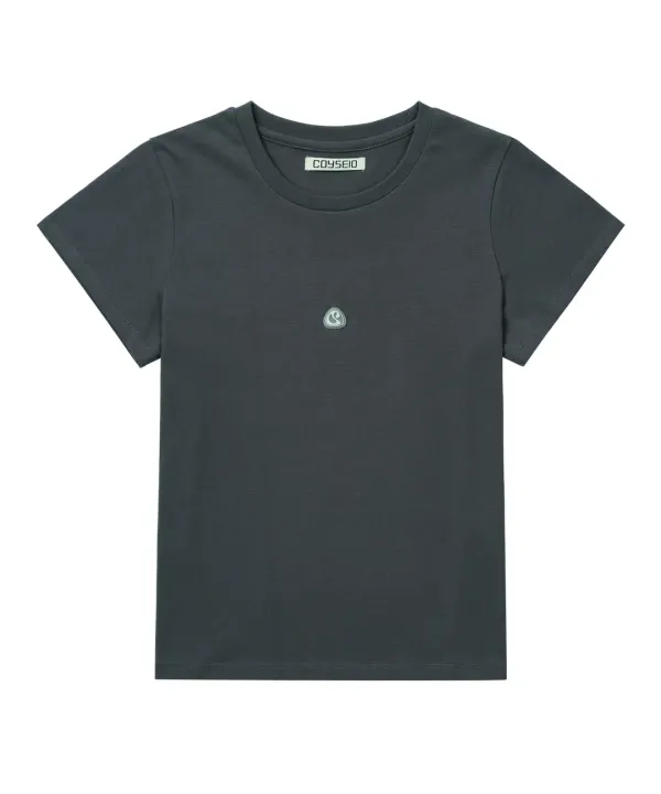 SYMBOL LOGO T-SHIRT CHARCOAL