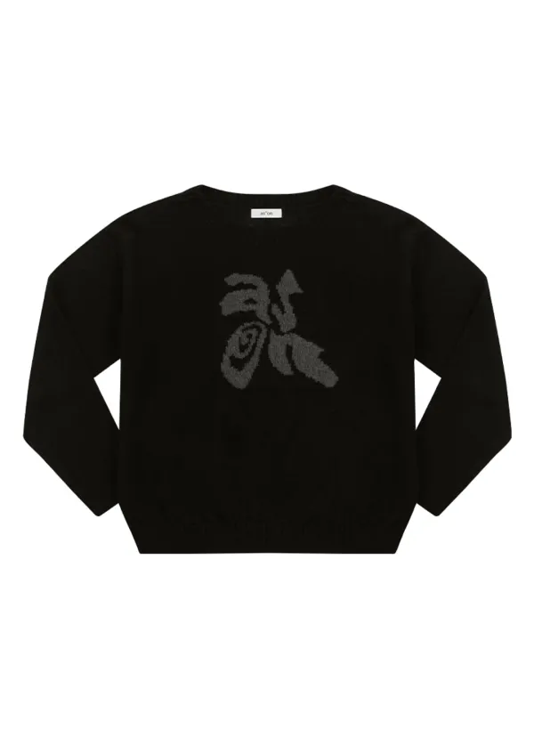 MAZE KNIT / BLACK