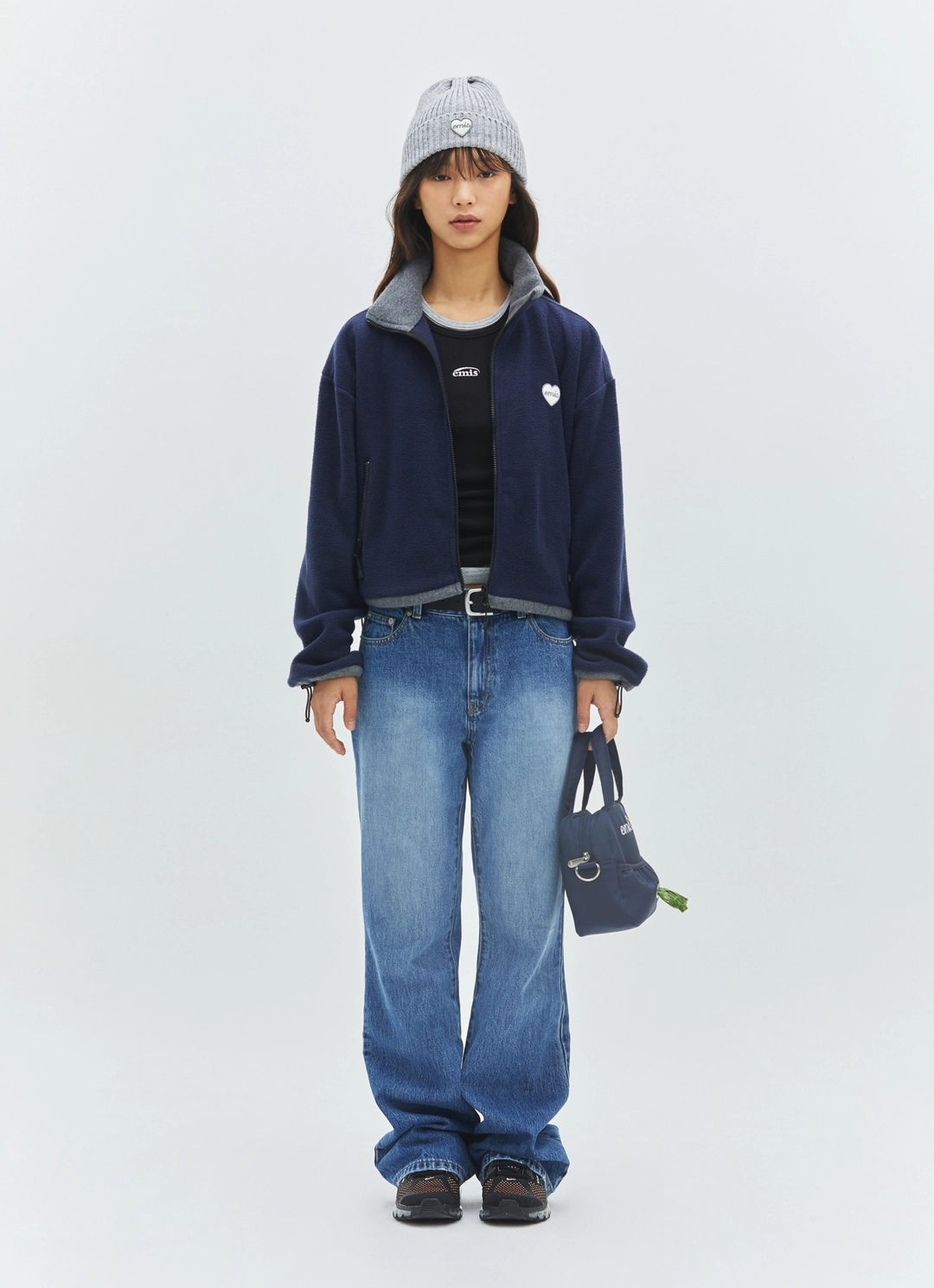 이미스 PADDED STROLL BAG-NAVY 상품 이미지 2