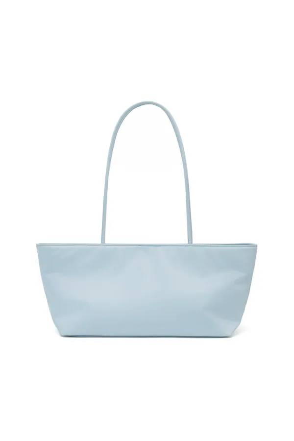 Nylon Baguette Shopper Bag Sky Blue