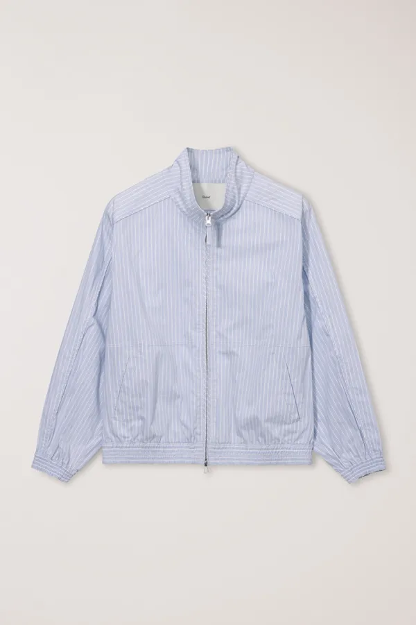 UNISEX SUMMER HARRINGTON JACKET SOFT BLUE STRIPE_UDJU6B122B1