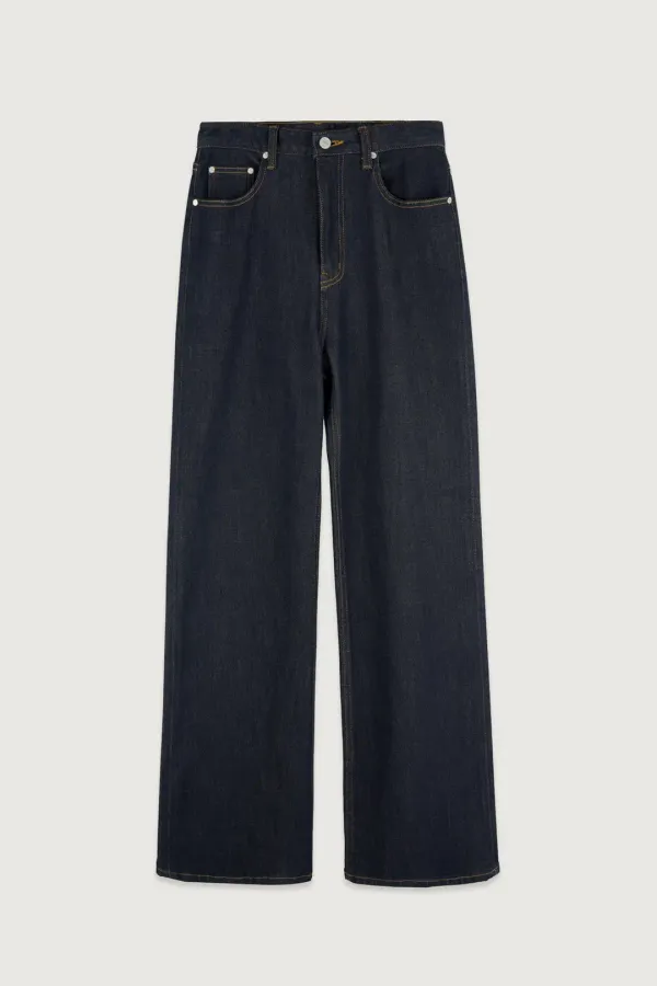 Jane (Dark indigo)_flare fit