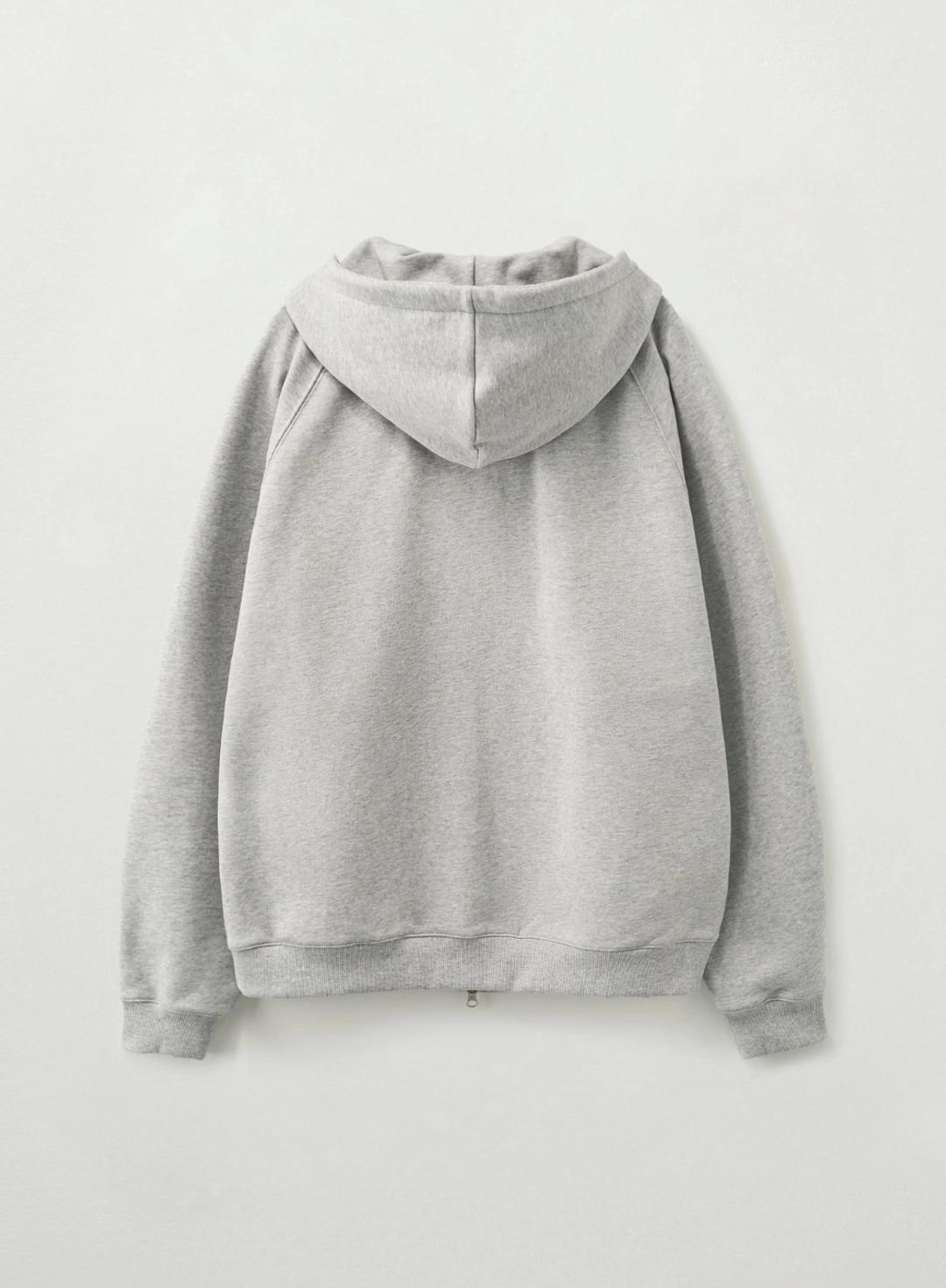 세터 [신예은 Pick] Loren Small Logo Hood Zip-up - Melange Gray 상품 이미지 3