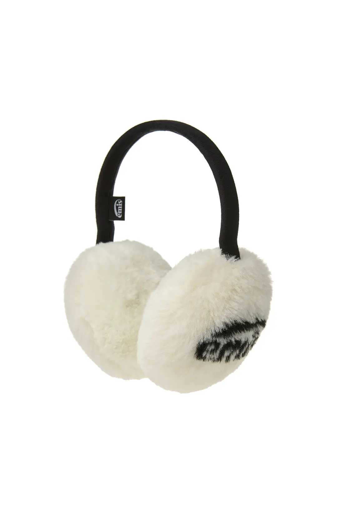 이미스 LOGO JACQUARD EAR MUFF (RENEWAL)-WHITE 상품 이미지 1