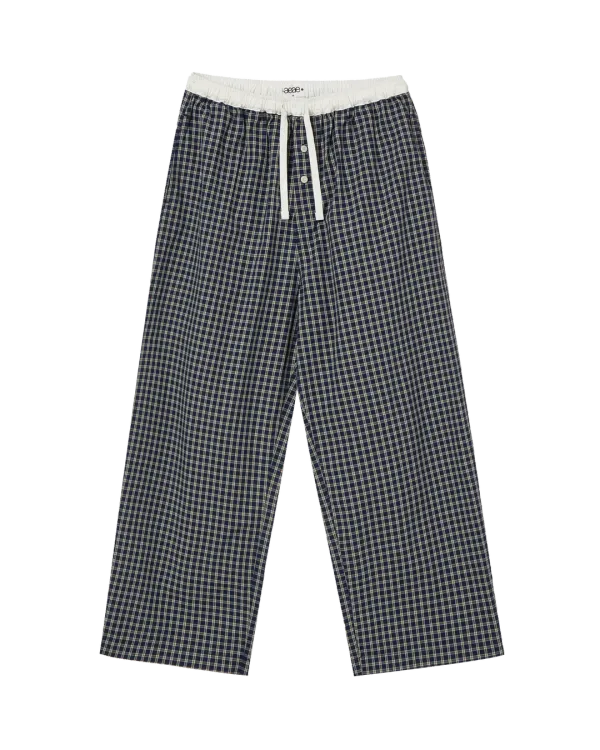PAJAMA LOUNGE PANTS [NAVY]