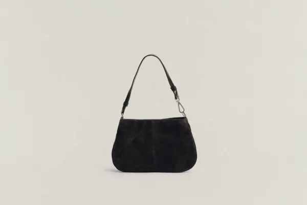 SAC NACELLE MINI SUEDE BROWN