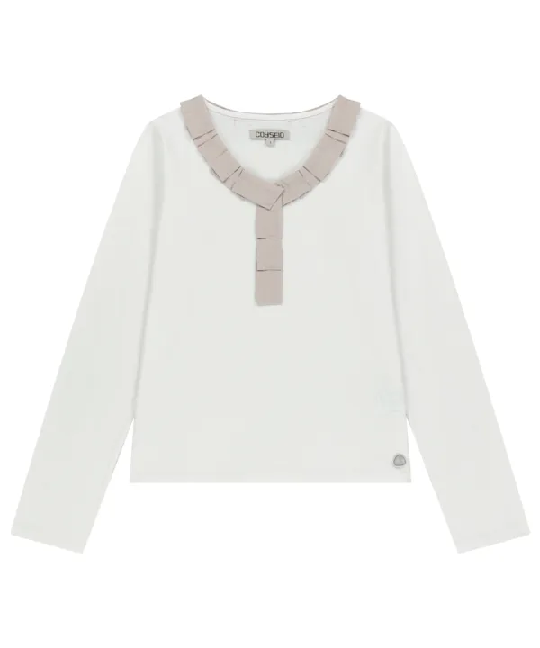 STRAP LONG SLEEVE IVORY