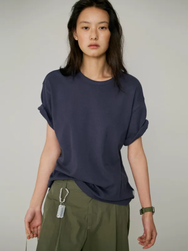 James hairy t-shirt_Navy