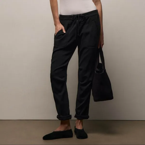 Soft Drape Pant - Black