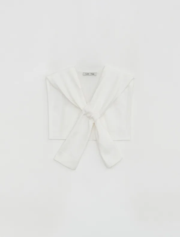 KNIT SHAWL [IVORY]