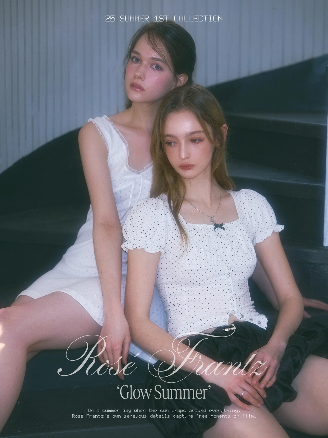 로제프란츠 Lace Line Puff T-shirt [Sky Blue] 상품 이미지 2