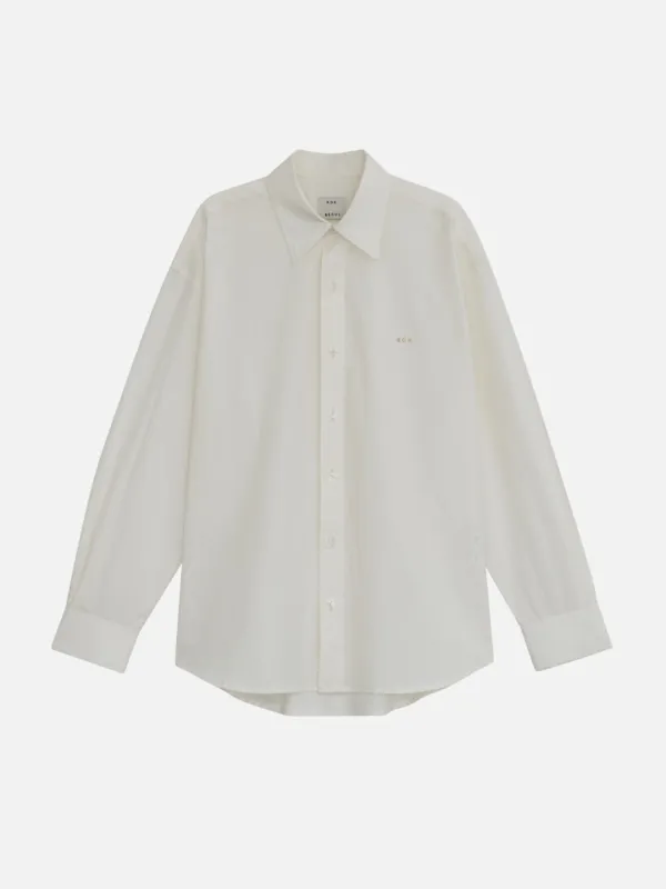 Classic tomboy shirt Ivory