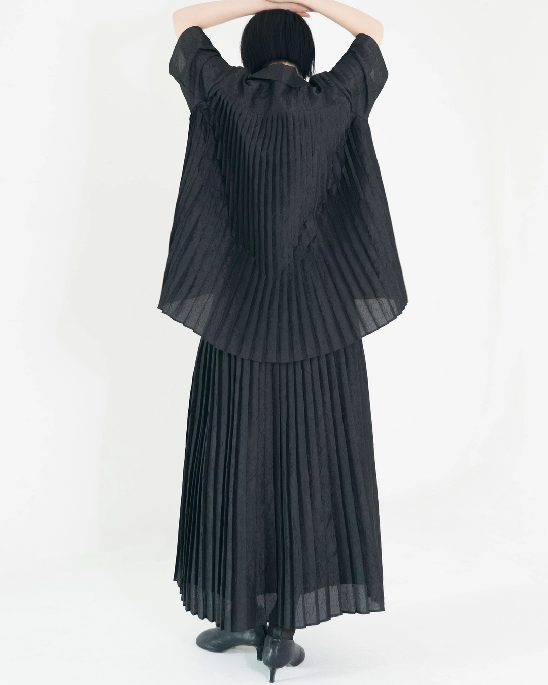 유노이아 crinkle pleats shirt 상품 이미지 2