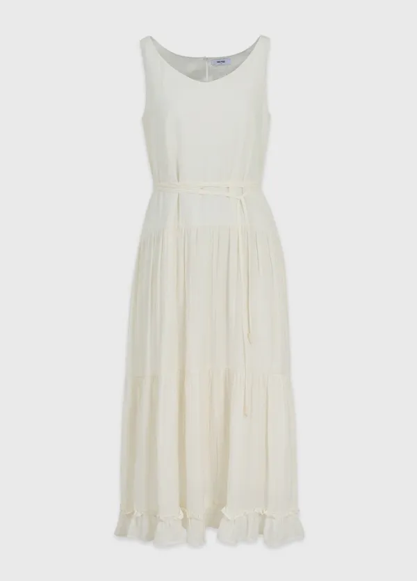  [44-120]  Virel Cancan Long Dress  비렐 캉캉 롱 드레스 (여름-바캉스룩-여행룩-데이트룩-데일리룩-여름원피스-롱드레스-캉캉원피스-브이넥-나시원피스-여리원피스-여리핏-자체제작) 