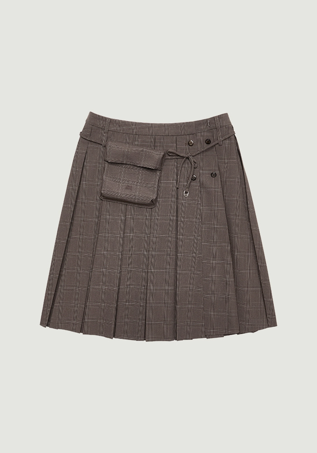 그로브 ASHA CHECK MIDI SKIRT 상품 이미지 3