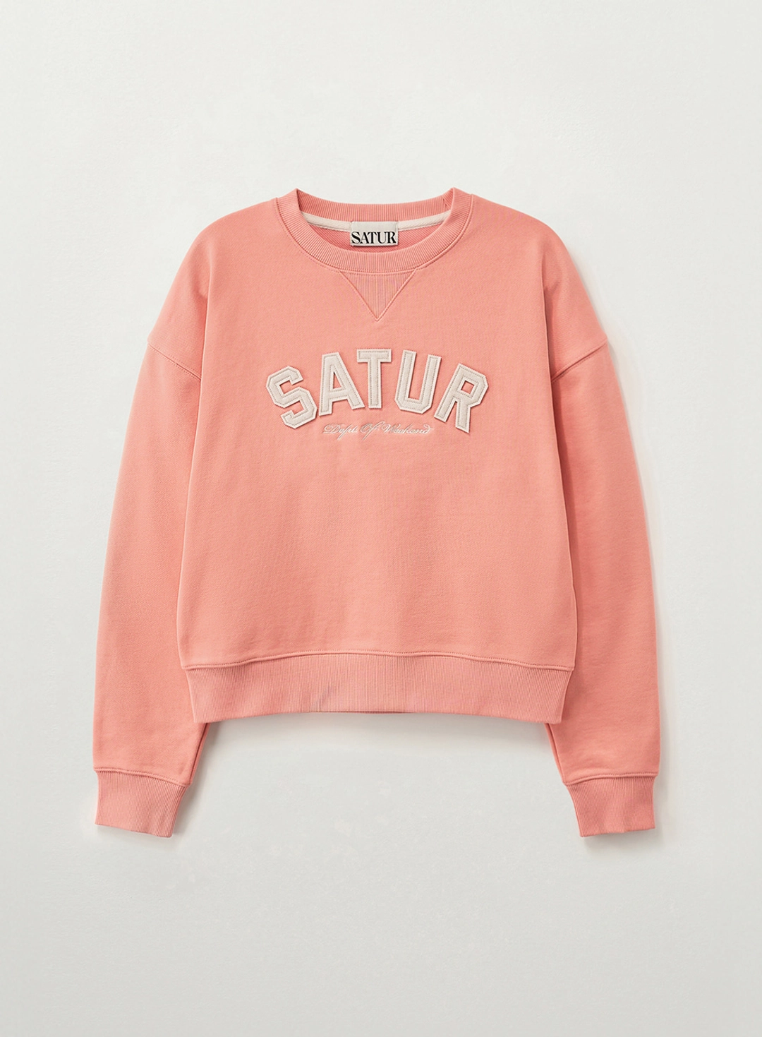 세터 (W) Lugo Basic Crop Sweatshirt - Pink 상품 이미지 1
