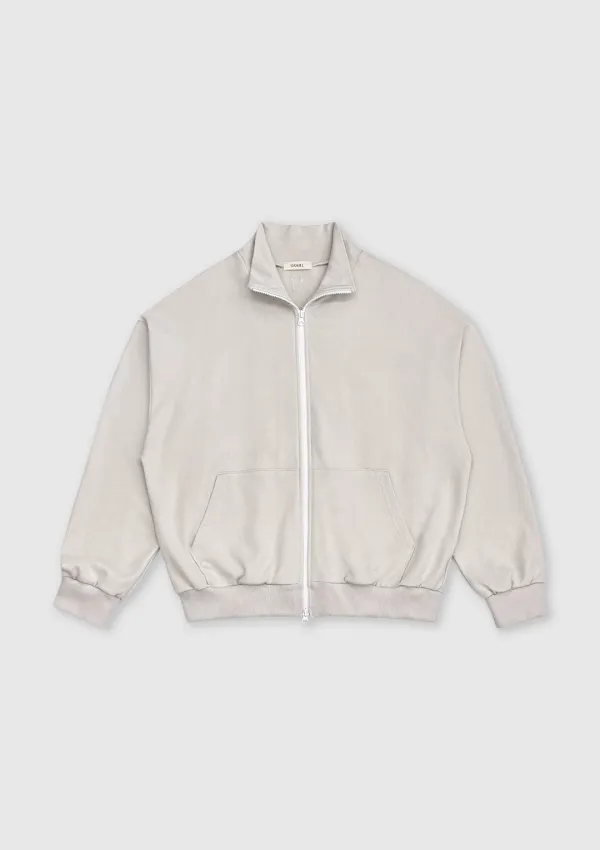 Sweat Zip-up (Light Gray)