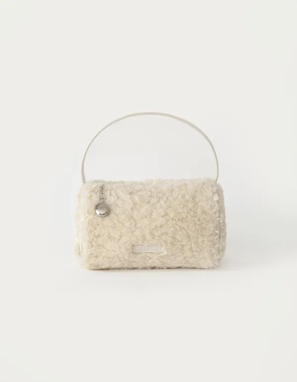 11.2 출고 Fur Loli Tote Bag - Cream