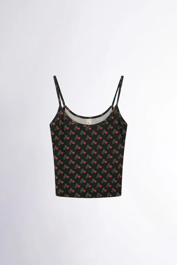 [Sculptor X Ed Hardy] Sue Me Sleeveless Top Black