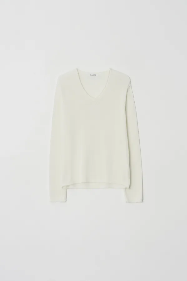 [2nd] Rolling V-neck Knit