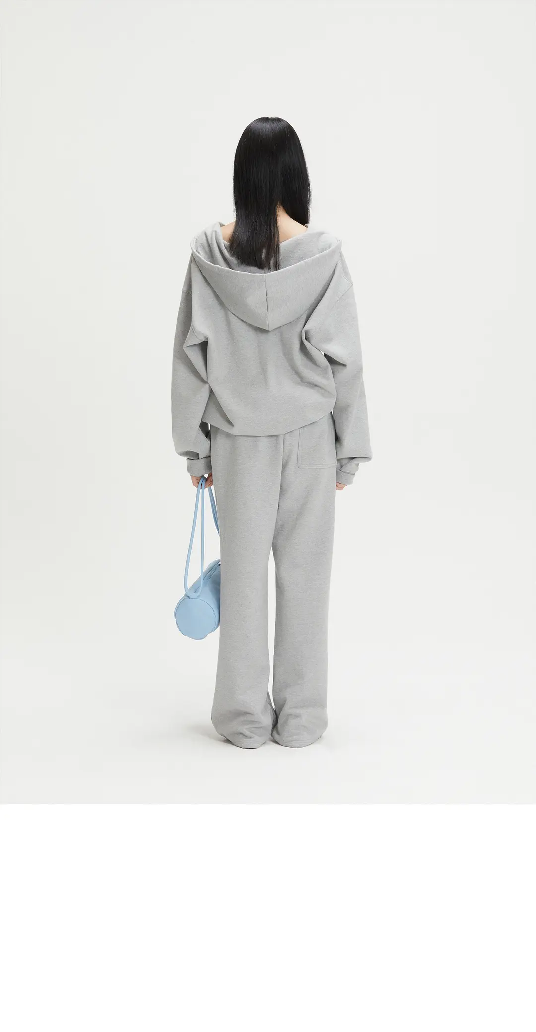 이미스 PUFFER BARREL BAG-SKY BLUE 상품 이미지 2