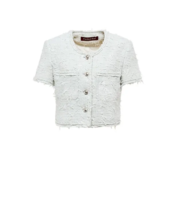 Twinkle summer Tweed jacket mint